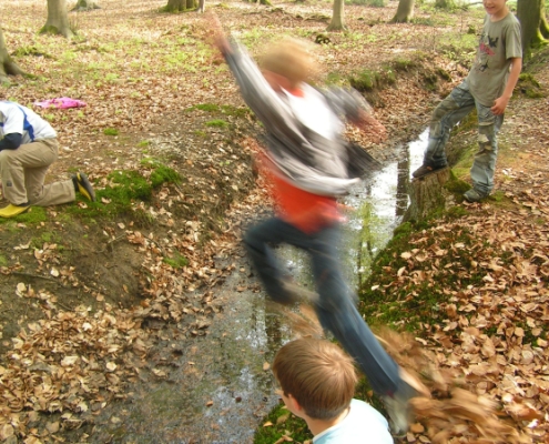 Kindern Spaß in der Natur vermitteln