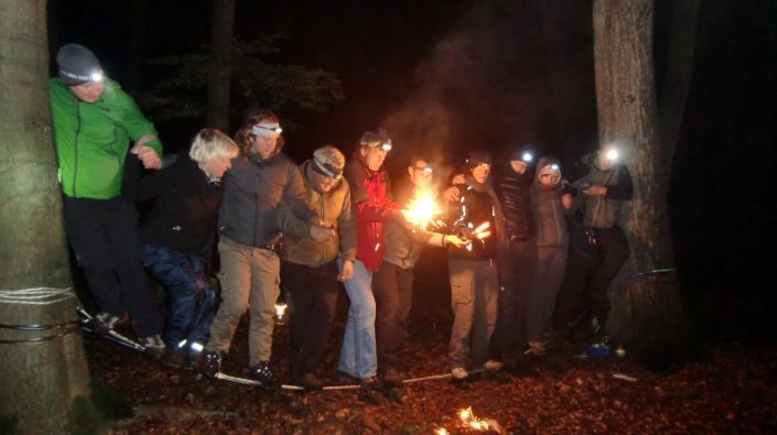 Mohawkwalk bei Nacht